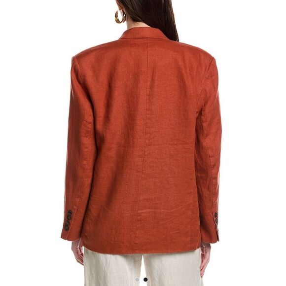 Farm Rio 100% Linen Blazer NWOT Size Medium - Picture 3 of 9